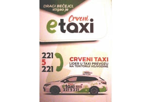 Podela flajera Crveni etaxi