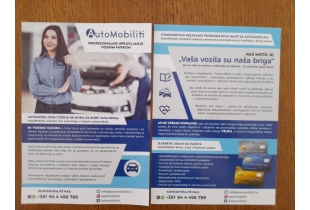 Podela flajera za AUTO MOBILITI