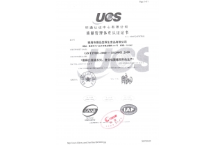 ISO9001-2000 kineski