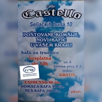 Podela flajera za rođendaonicu-igraonicu Castello