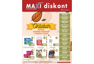 Maxi diskont -novi akcijski katalog