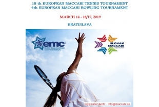  18-i Evropski Makabi turnir u tenisu i 4-i Evropski Makabi turnir u kuglanju