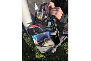 Popravka - čišćenje elektronike i rampe CAME GARD8