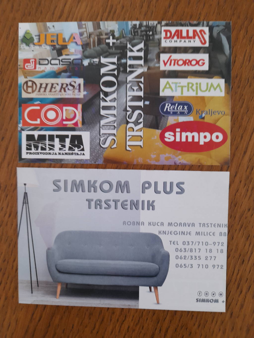 Podela i štampa flajera za SIMKOM PLUS TRSTENIK, ROBNA KUĆA MORAVA!!!