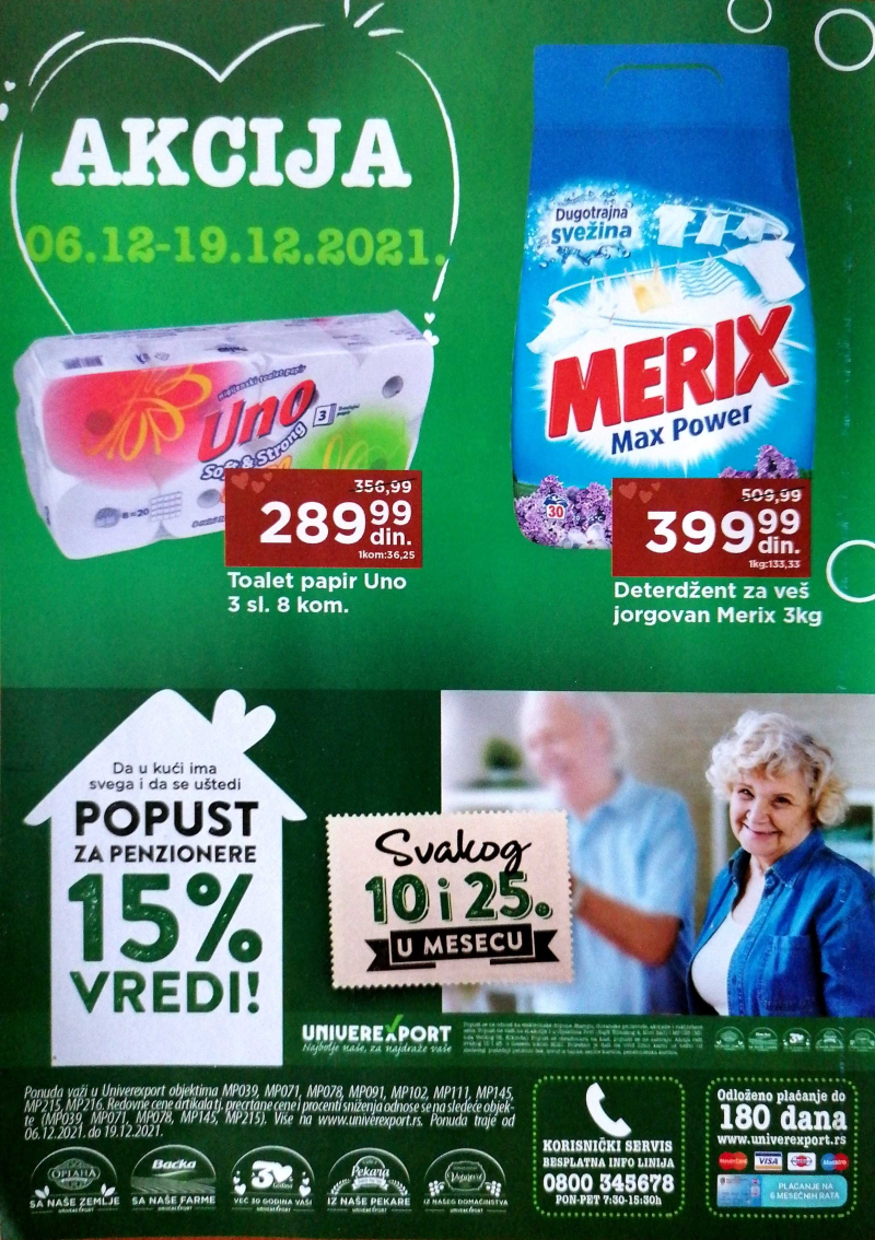 Podela flajera UNIVEREXPORT