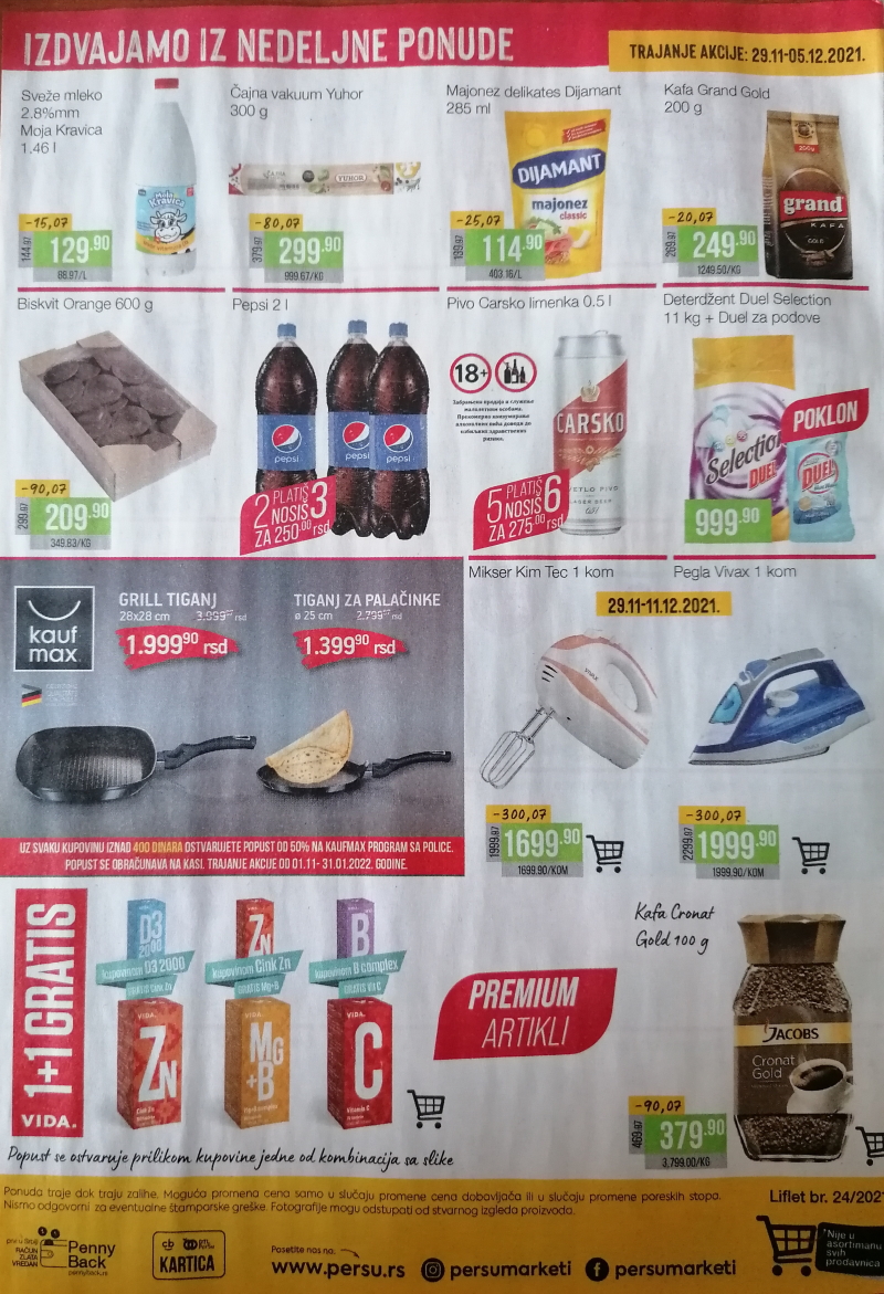 Podela flajear PerSu