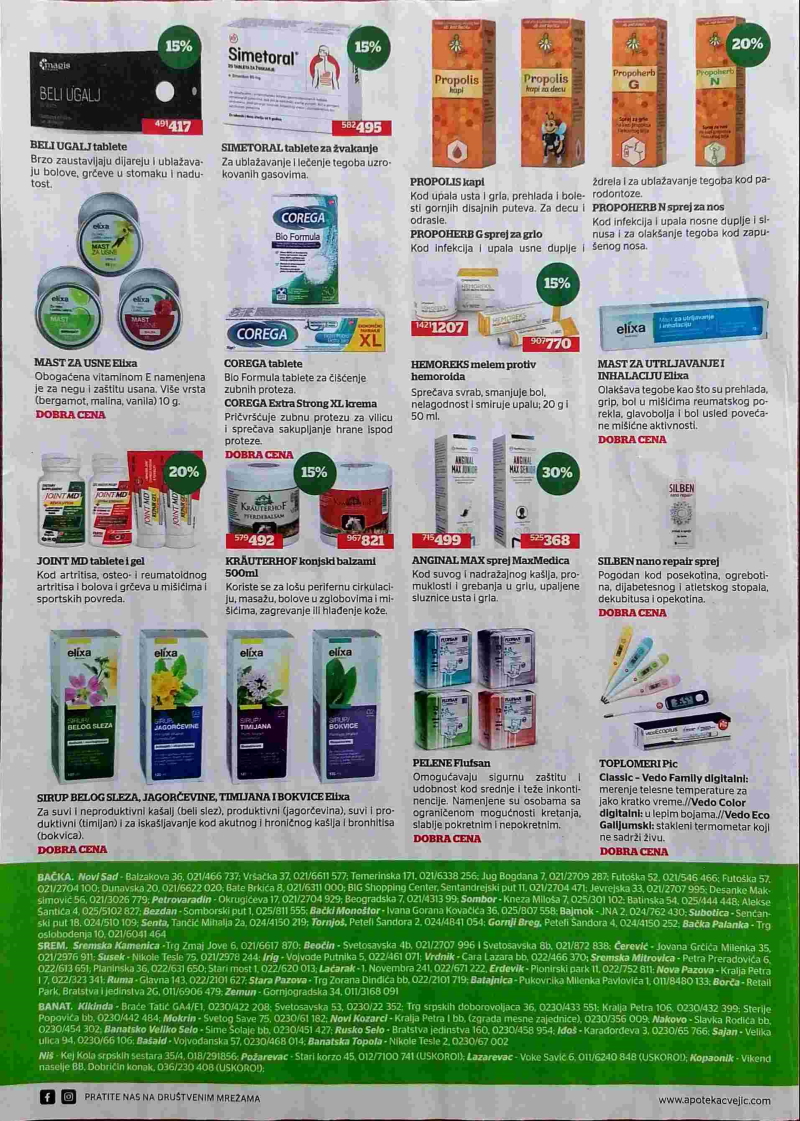 Podela flajera Apoteka Cvejić