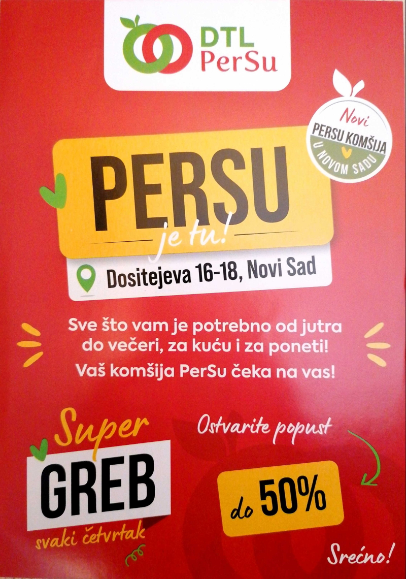 Podela flajera PerSu