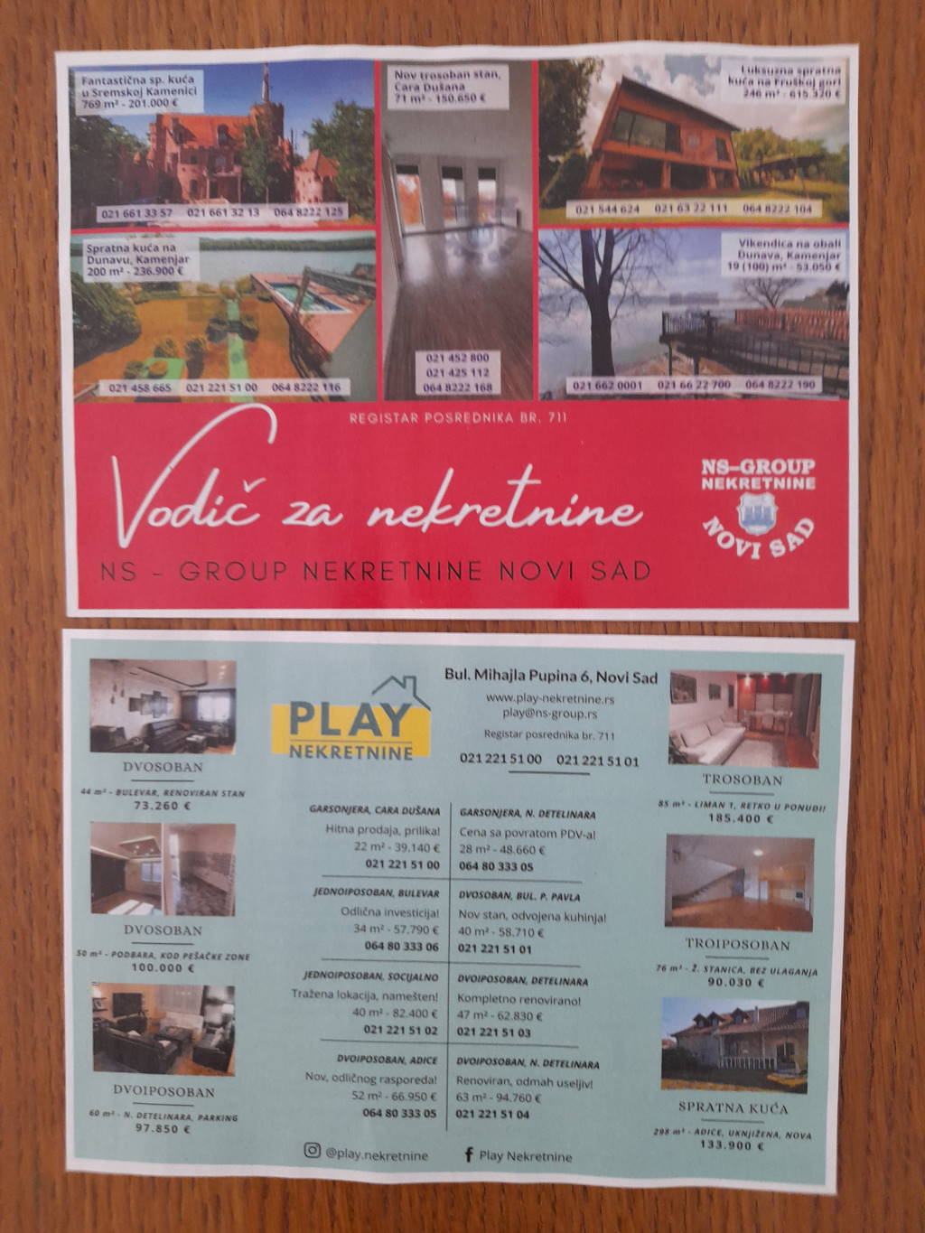 Podela flajera Vodič za nekretnine