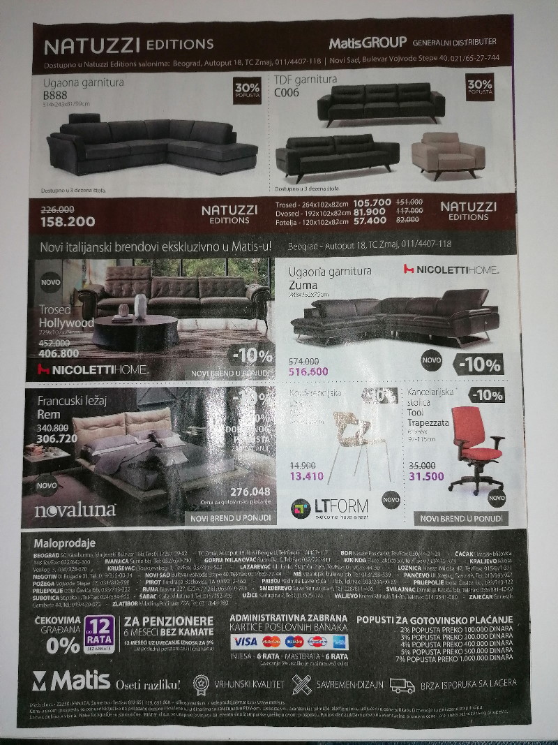 Podela flajera za Matis