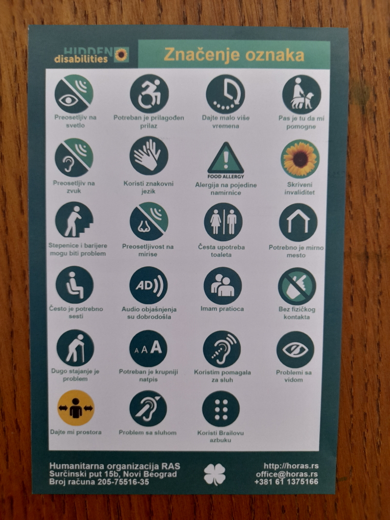 Štampa flajera za humanitarnu organizaciju RAS