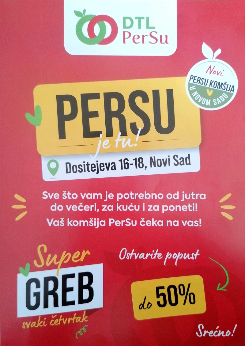 Podela flajera PerSu