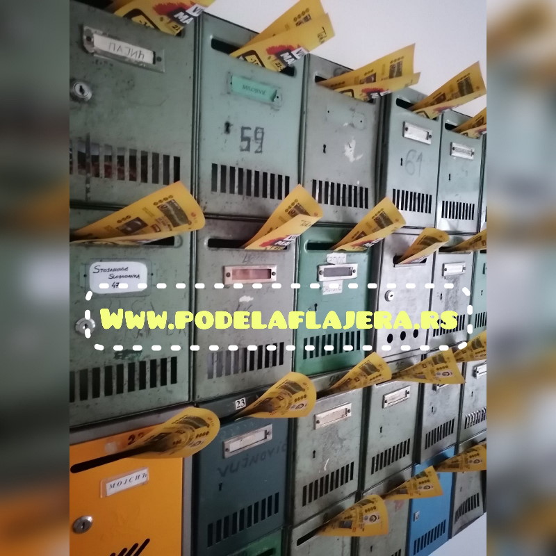 Štampa i podela flajera za Tehnomanija,VIKEND MANIA 21-24.10