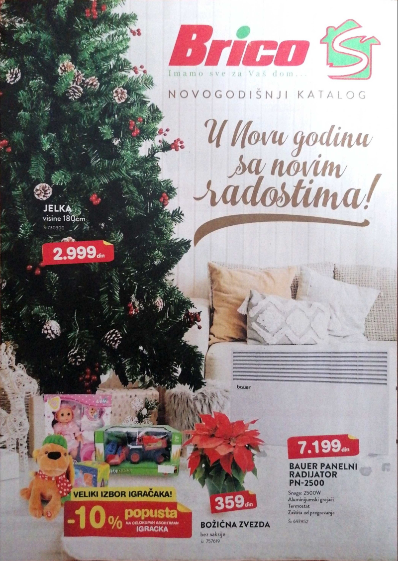 Podela kataloga Brico S