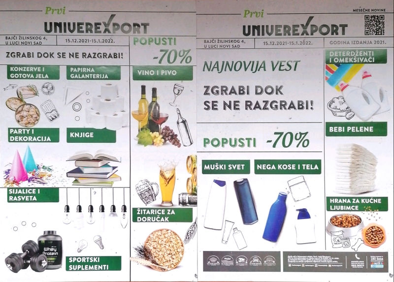 Podela flajera UNIVEREXPORT