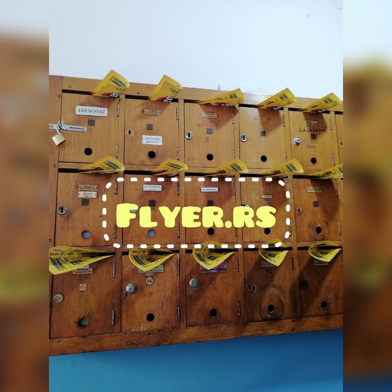 Štampa i podela flajera za Tehnomanija,VIKEND MANIA 21-24.10