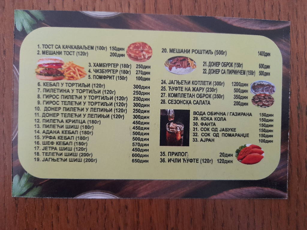 Podela i štampa flajera!!! DONER I KEBAP!!!