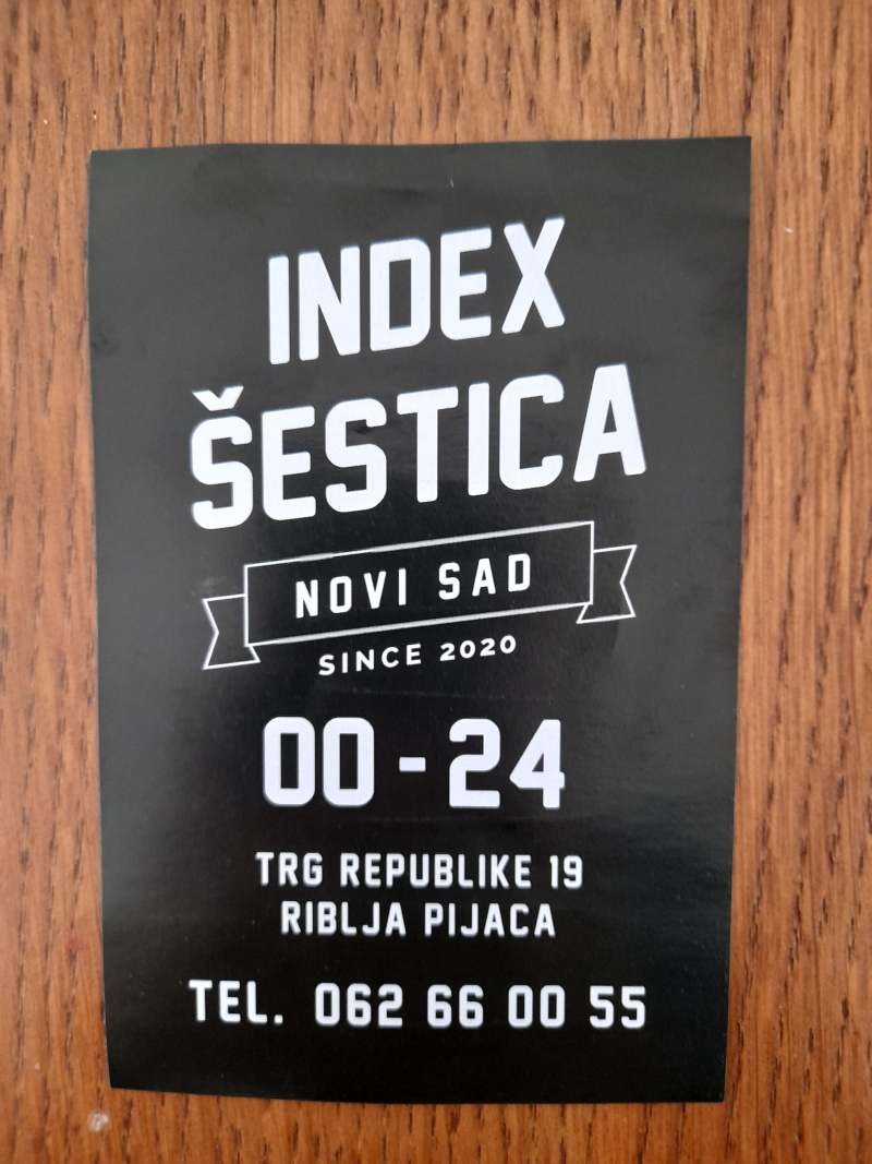 Štampa flajera za INDEX ŠESTICU