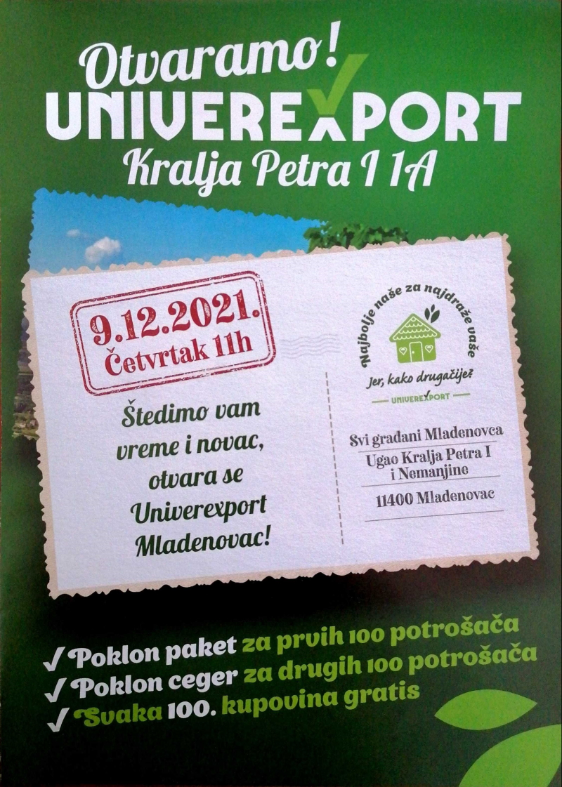 Podela flajera UNIVEREXPORT