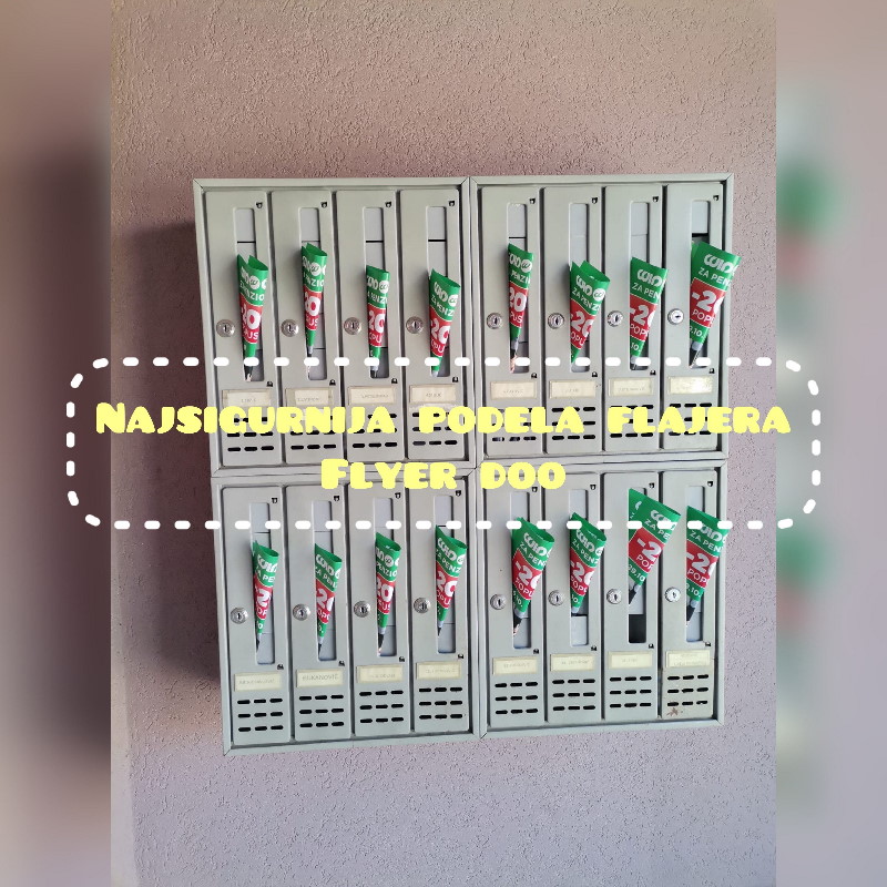 Štampa i podela flajera za WIN WIN ,za penzionere -20%