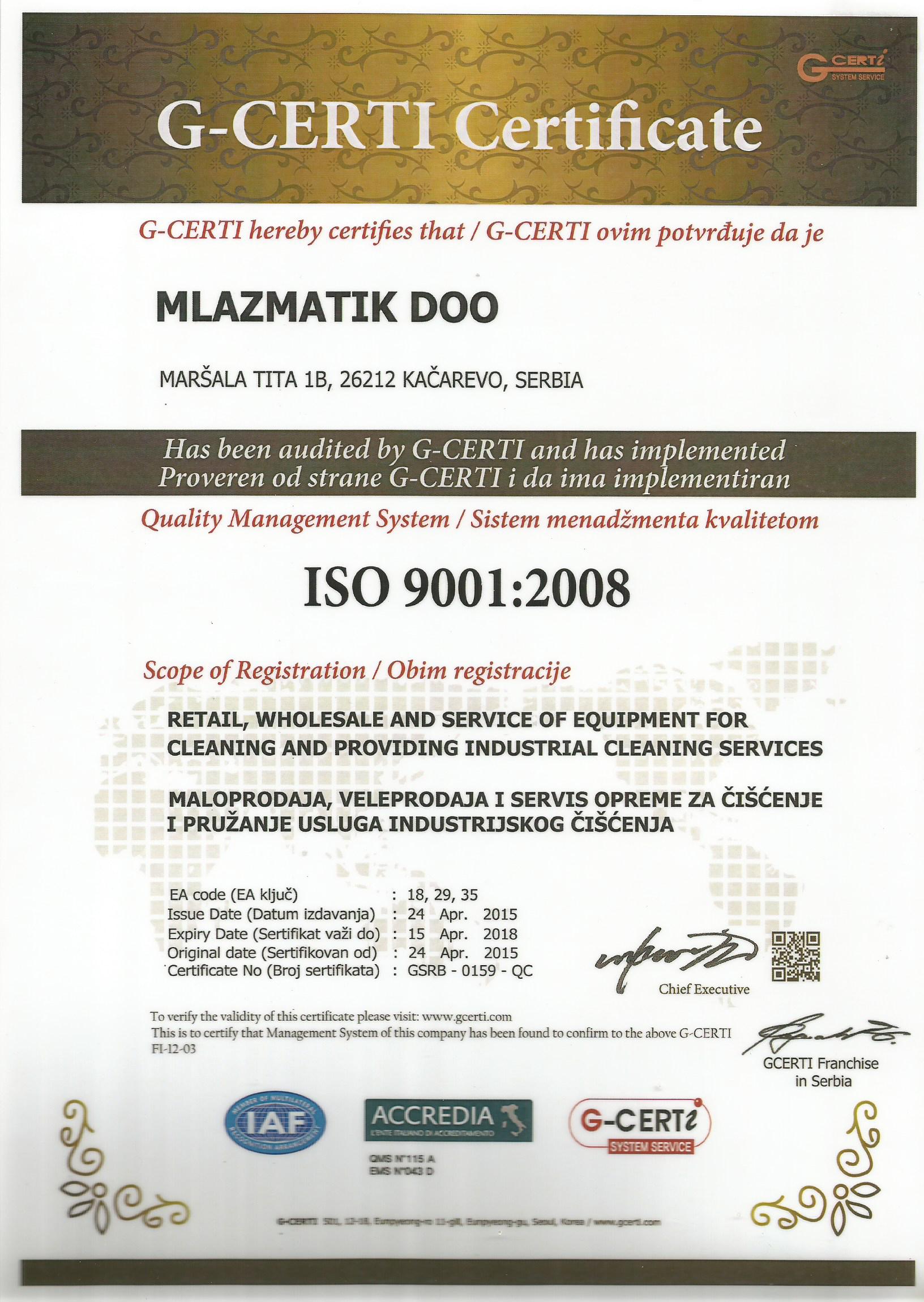 ISO 9001